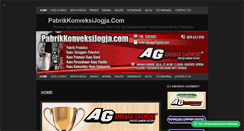 Desktop Screenshot of pabrikkonveksijogja.com